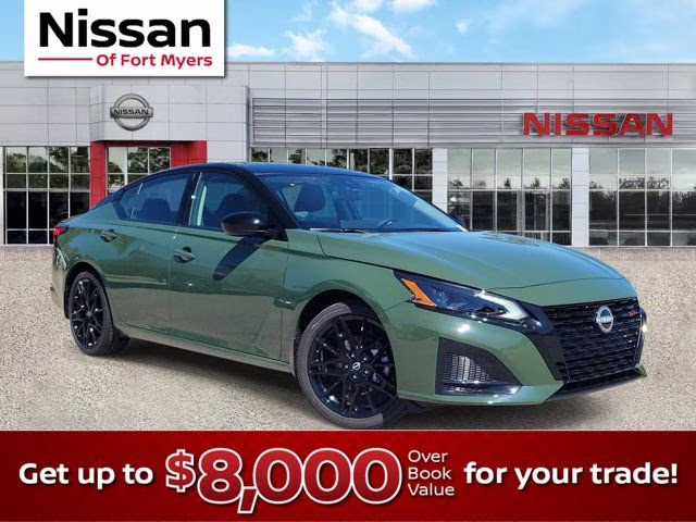 2026 Tactical Grn/Super Black Nissan Altima 2.5 SR FWD Sedan