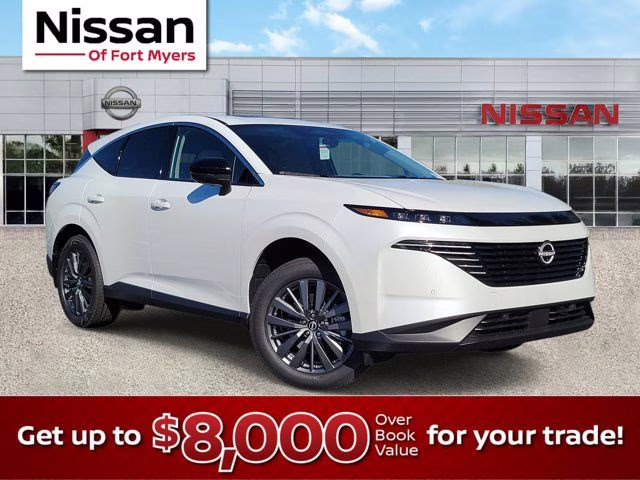 2026 Everest White Pearl Tricoat Nissan Murano SL AWD SUV