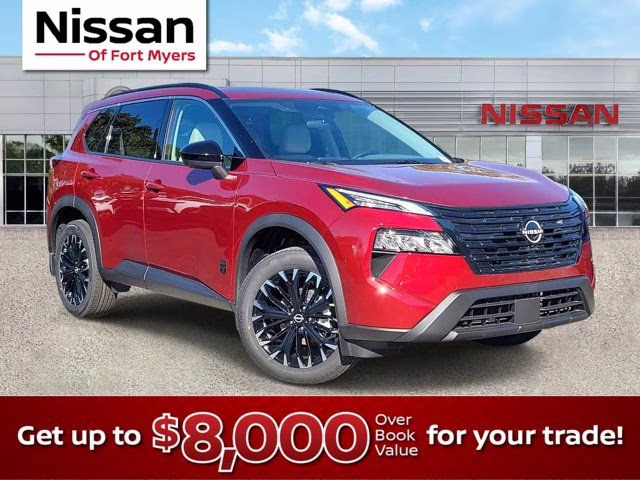 2026 Scarlet Ember Tintcoat Nissan Rogue Dark Armor FWD SUV