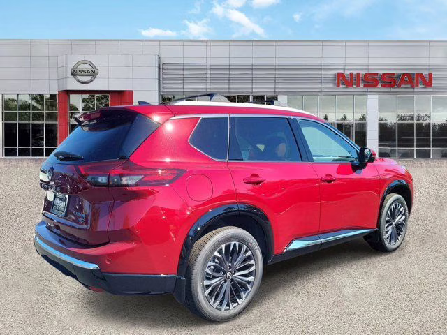 2026 Scarlet Ember Tintcoat Nissan Rogue Platinum AWD SUV