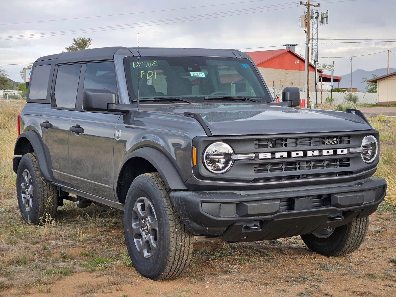 2026 Gray Metallic Ford Bronco Big Bend 4X4 SUV