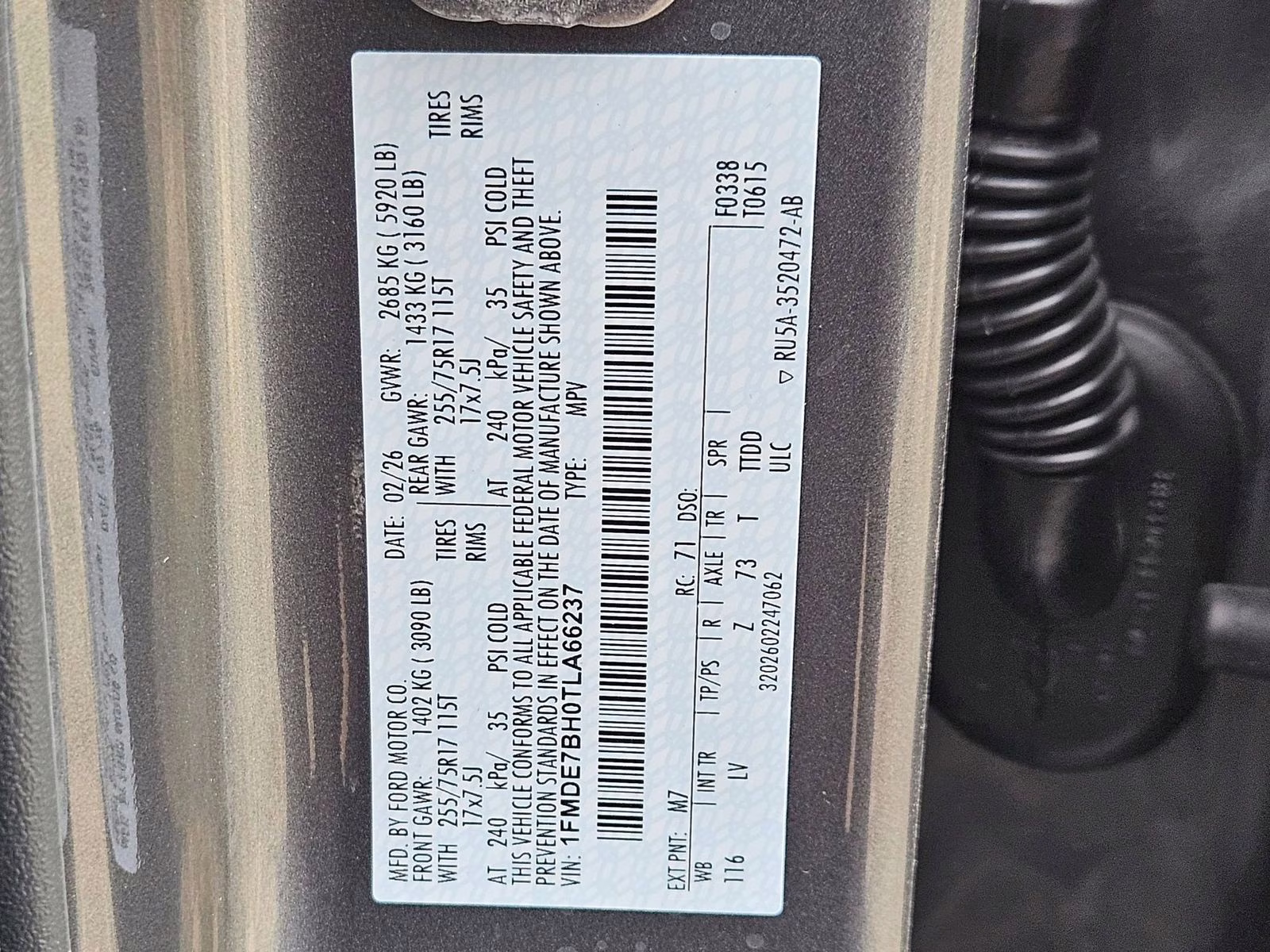 2026 Gray Metallic Ford Bronco Big Bend 4X4 SUV