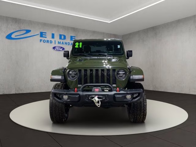 2021 Sarge Green Clearcoat Jeep Gladiator Rubicon 4X4 Truck