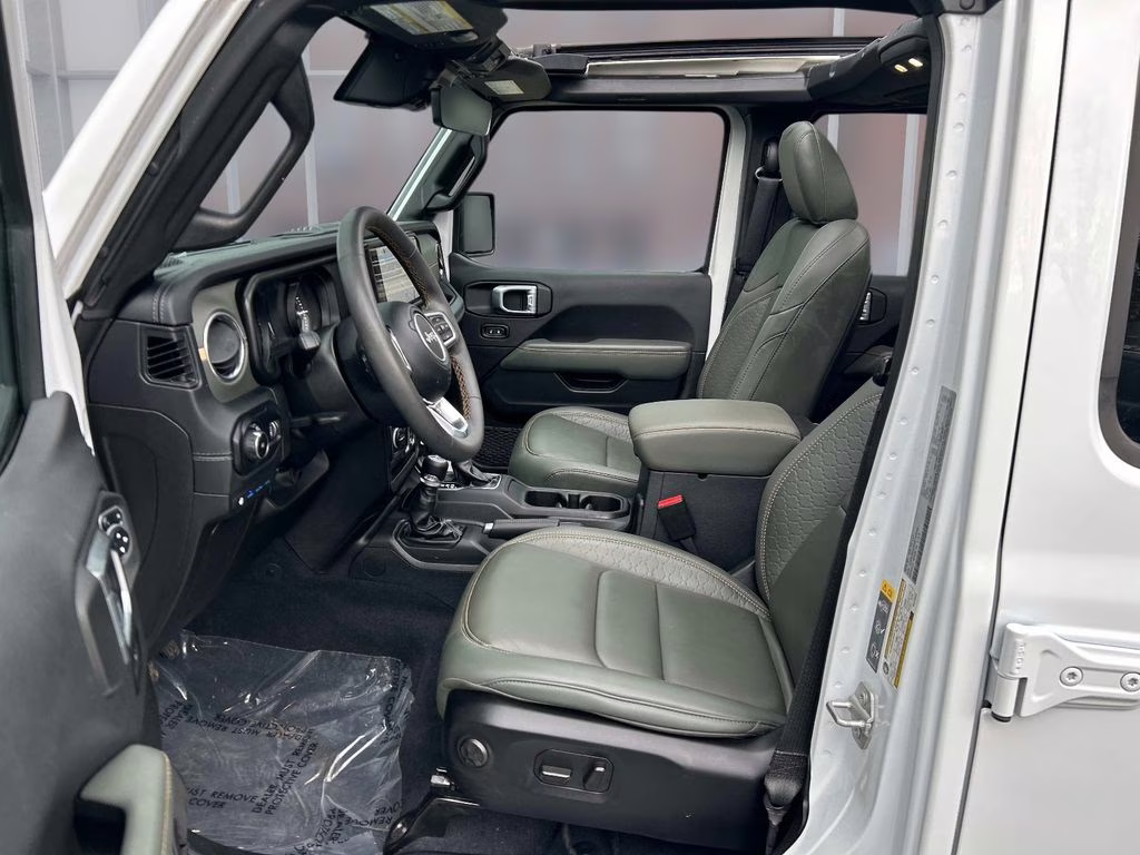 2024 Bright White Clearcoat Jeep Wrangler High Altitude 4xe 4X4 SUV