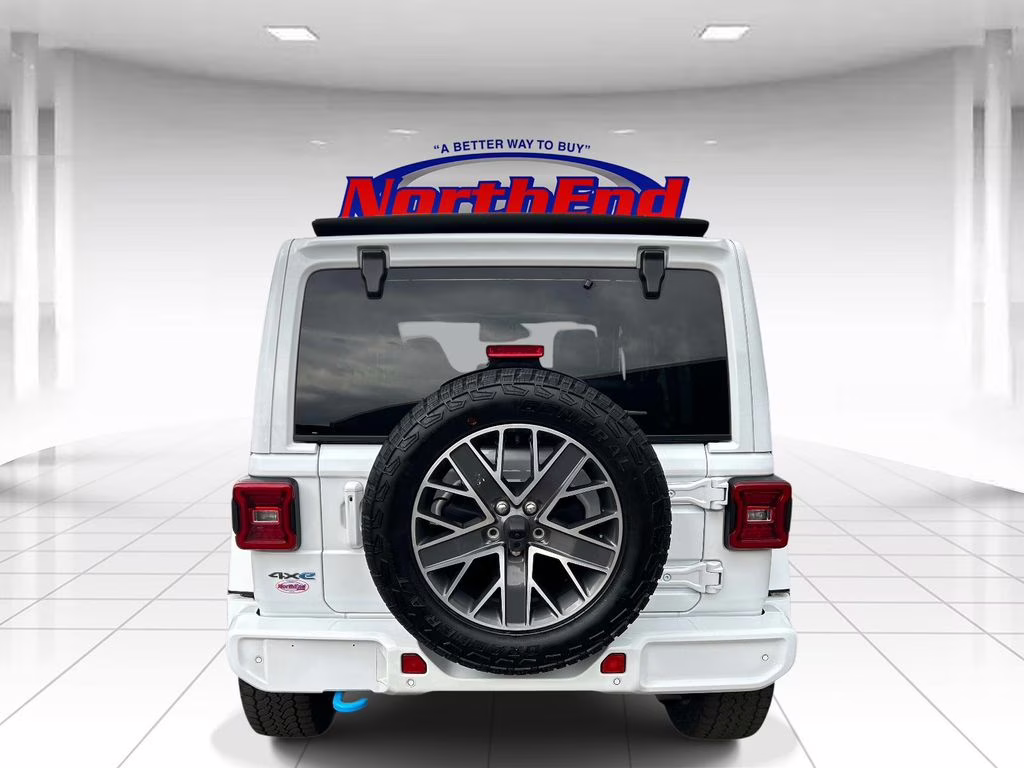 2024 Bright White Clearcoat Jeep Wrangler High Altitude 4xe 4X4 SUV