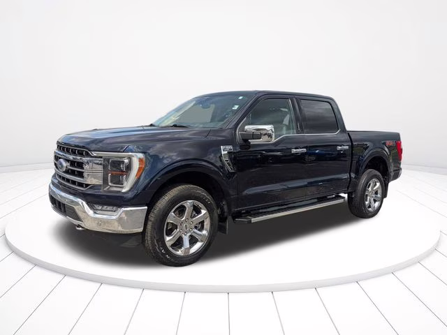 2023 Blue Metallic Ford F-150 Lariat 4X4 Truck