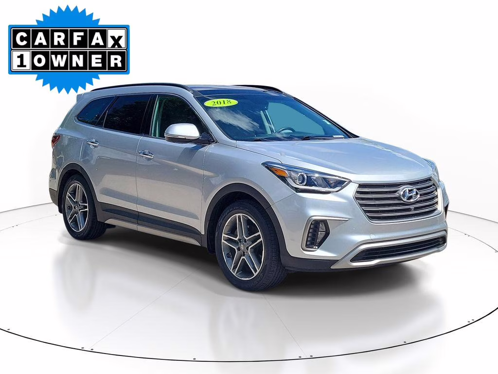 2018 Circuit Silver Hyundai Santa Fe XL Limited Ultimate FWD SUV