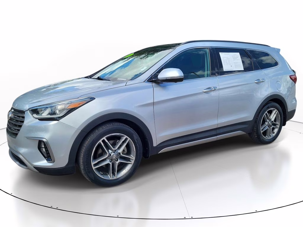 2018 Circuit Silver Hyundai Santa Fe XL Limited Ultimate FWD SUV