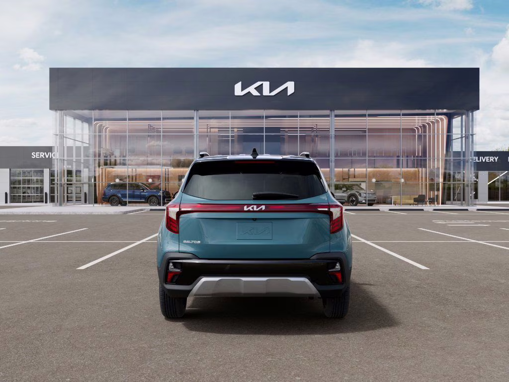 2026 Pluton Blue/Black Roof Kia Seltos S FWD SUV