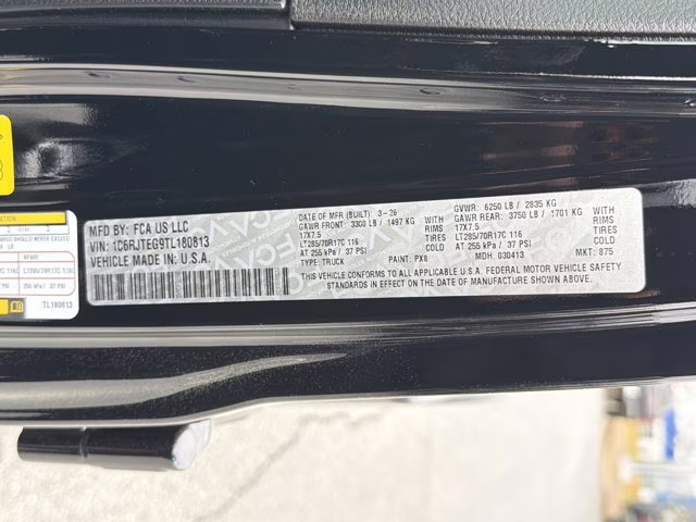 2026 Black Clearcoat Jeep Gladiator Mojave X 4X4 Truck