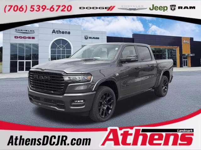 2026 Granite Crystal Metallic Clearcoat Ram 1500 Laramie 4X4 Truck