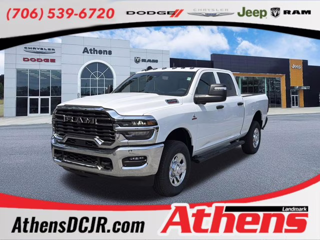 2026 Bright White Clearcoat Ram 2500 Tradesman 4X4 Truck
