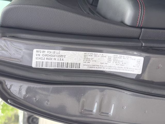 2026 Vapor Gray Dodge Durango GT RWD SUV