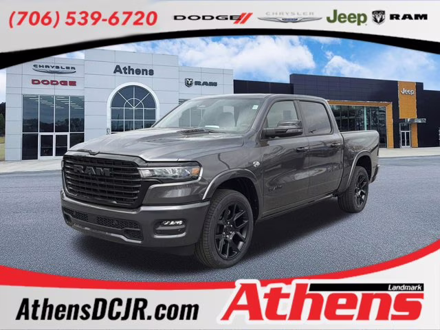 2026 Granite Crystal Metallic Clearcoat Ram 1500 Laramie 4X4 Truck