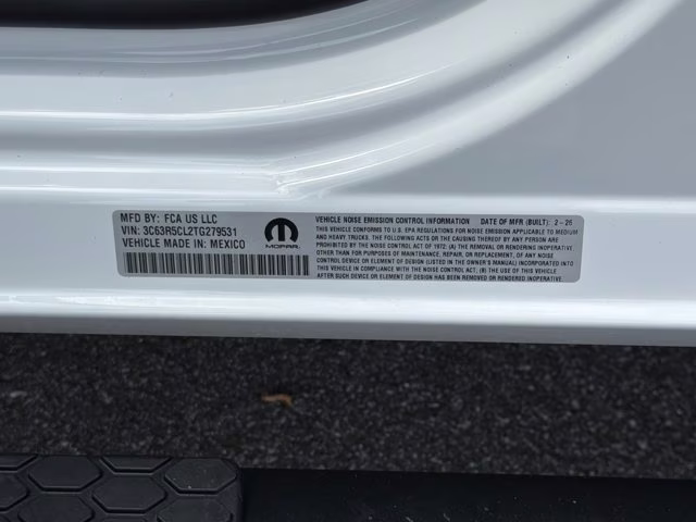 2026 Bright White Clearcoat Ram 2500 Tradesman 4X4 Truck