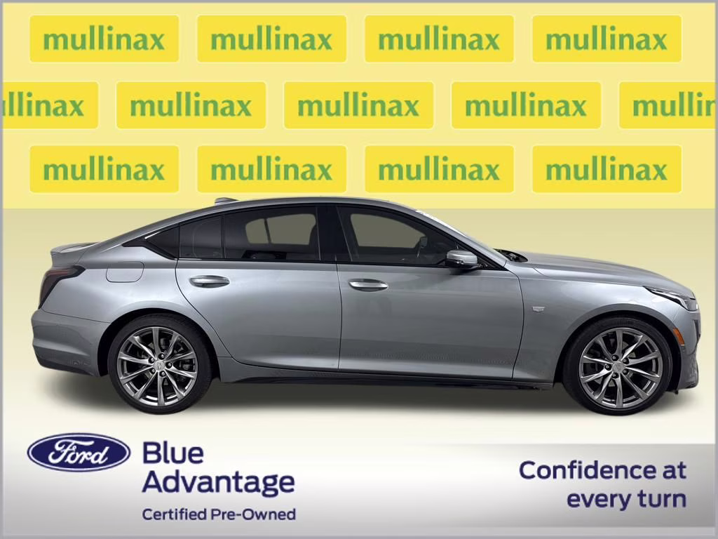 2023 Argent Silver Metallic Cadillac CT5 Sport RWD Sedan