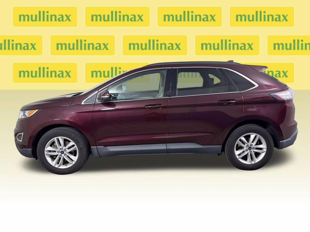 2017 Burgundy Ford Edge SEL FWD SUV