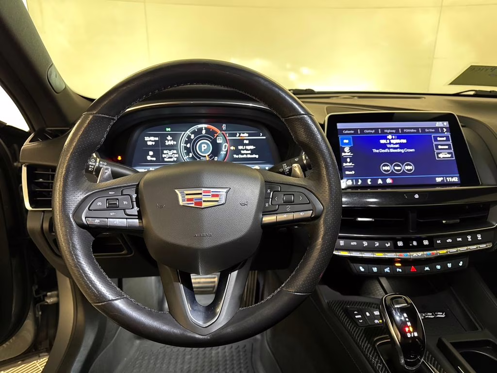 2023 Argent Silver Metallic Cadillac CT5 Sport RWD Sedan