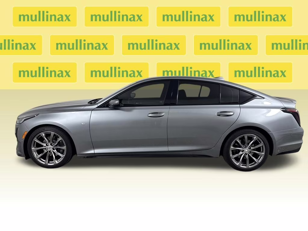 2023 Argent Silver Metallic Cadillac CT5 Sport RWD Sedan