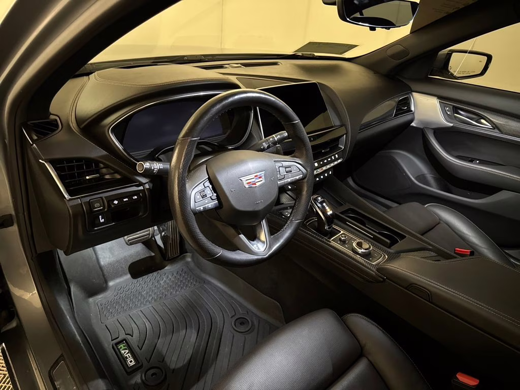 2023 Argent Silver Metallic Cadillac CT5 Sport RWD Sedan