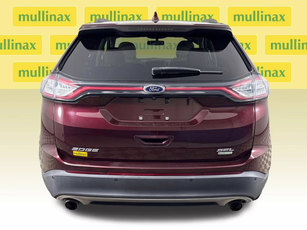 2017 Burgundy Ford Edge SEL FWD SUV