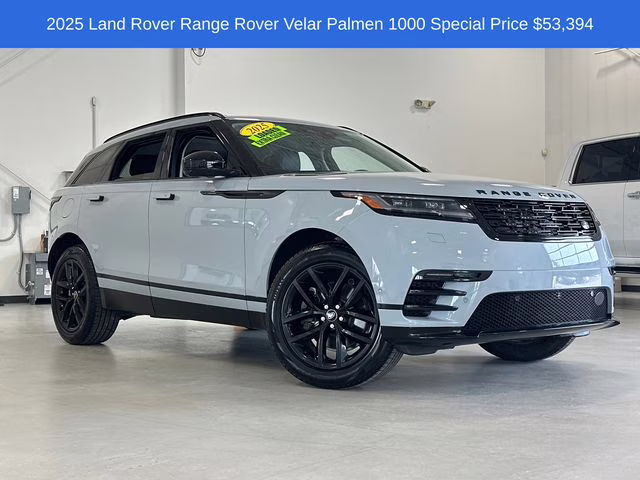 2025 Arroios Grey Metallic Land Rover Range Rover Velar Dynamic SE AWD SUV