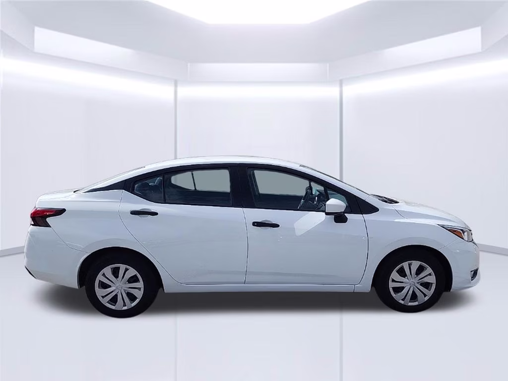 2024 Aspen White Tricoat Nissan Versa 1.6 S FWD Sedan