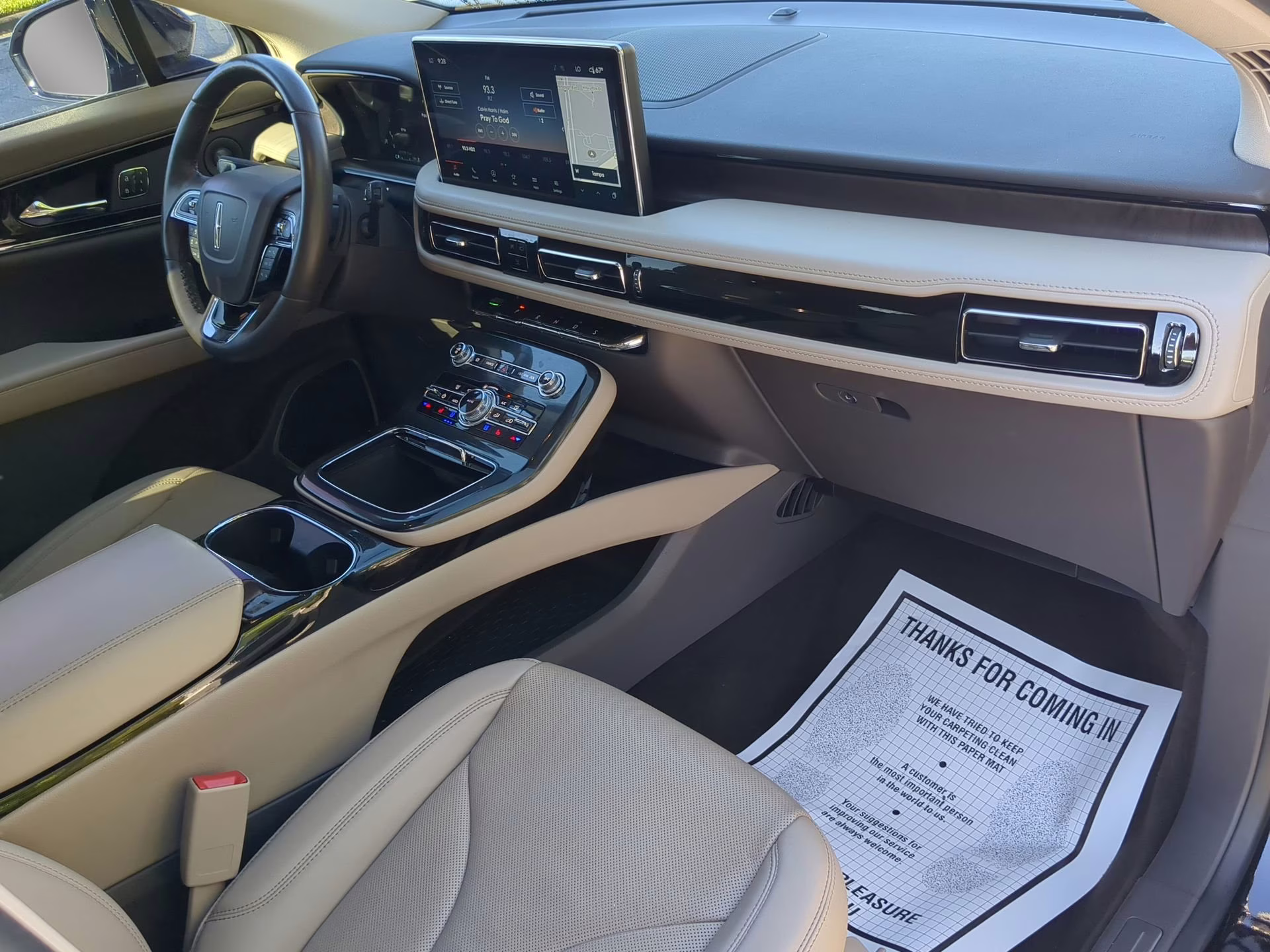 2023 Infinite Black Metallic Clearcoat Lincoln Nautilus Reserve AWD SUV