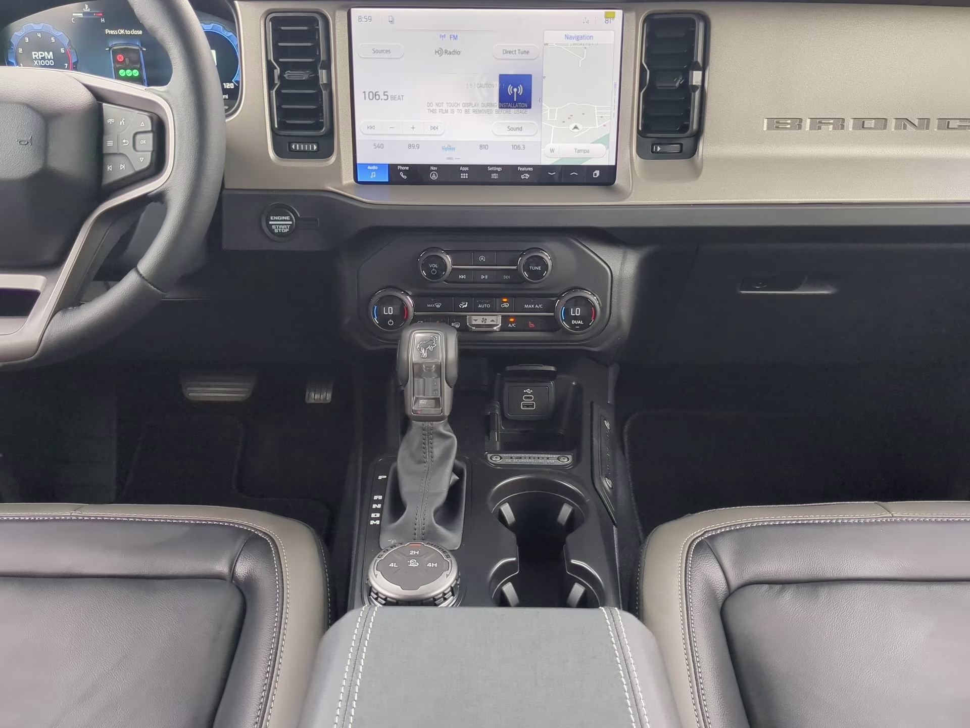 2026 Beige Ford Bronco Outer Banks 4X4 Convertible