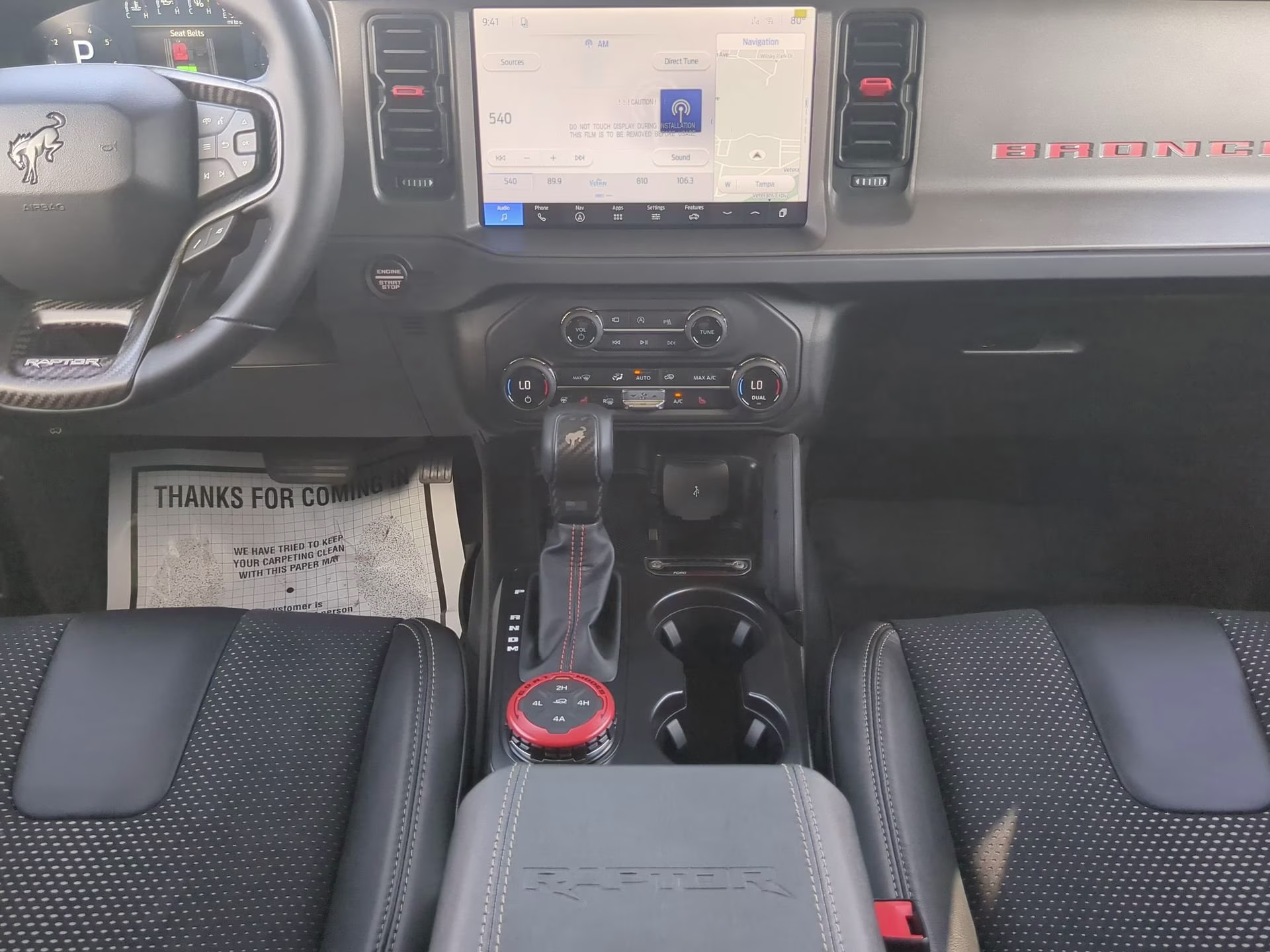 2026 Beige Ford Bronco Raptor 4X4 Convertible