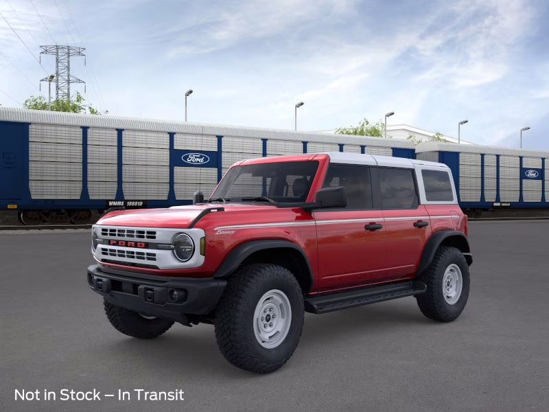 2026 Ruby Red Metallic Tinted Clearcoat Ford Bronco Heritage Edition 4X4 Convertible