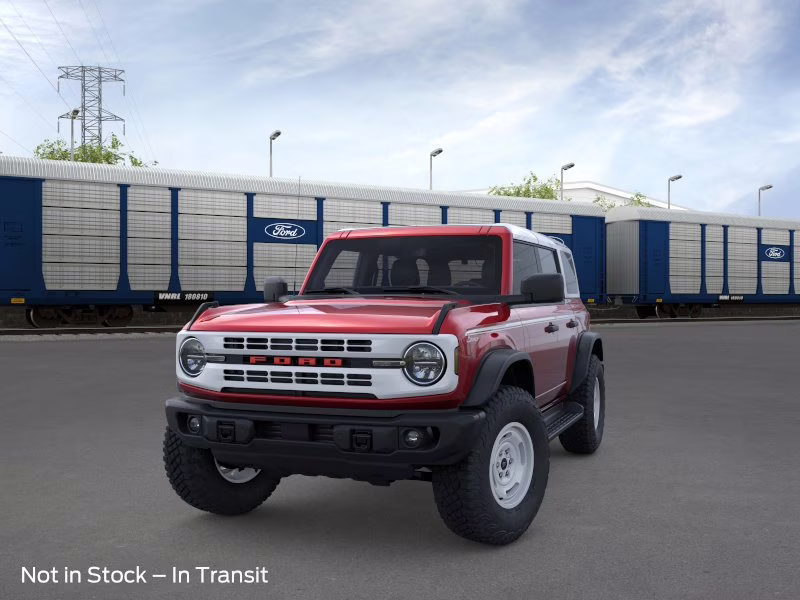 2026 Ruby Red Metallic Tinted Clearcoat Ford Bronco Heritage Edition 4X4 Convertible