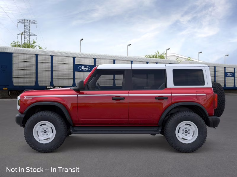 2026 Ruby Red Metallic Tinted Clearcoat Ford Bronco Heritage Edition 4X4 Convertible