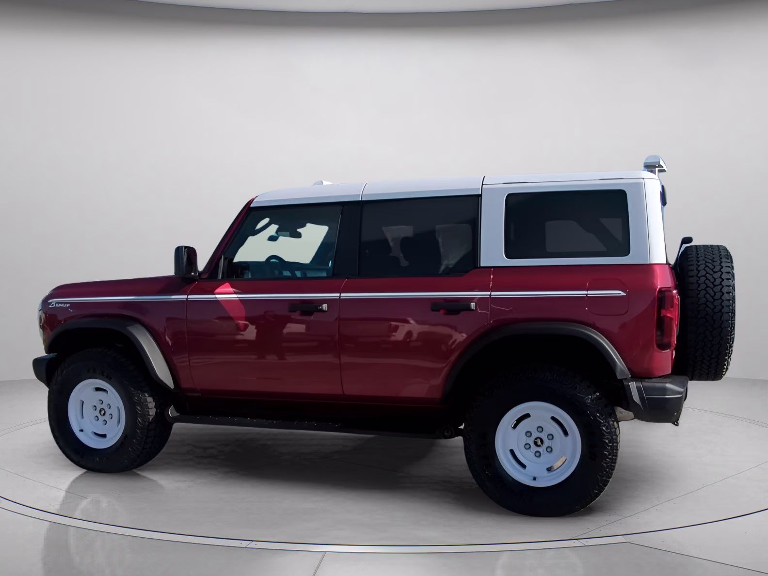 2026 Ruby Red Metallic Tinted Clearcoat Ford Bronco Heritage Edition 4X4 Convertible