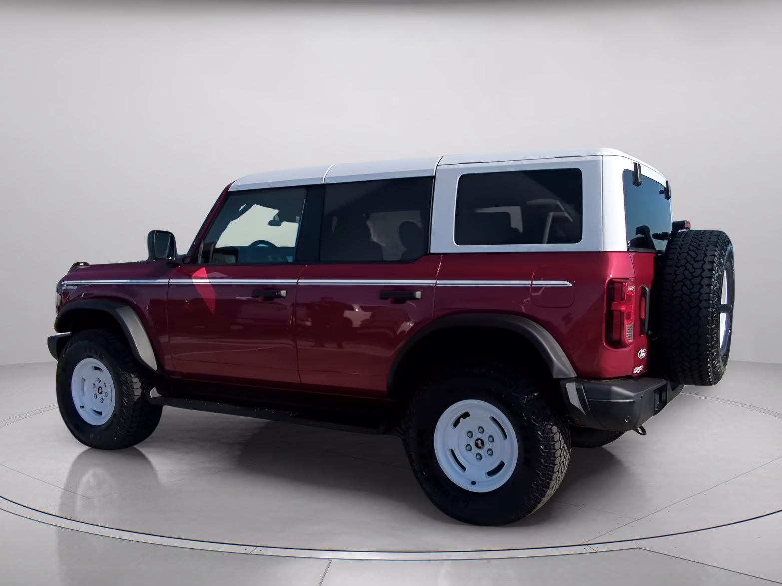2026 Ruby Red Metallic Tinted Clearcoat Ford Bronco Heritage Edition 4X4 Convertible