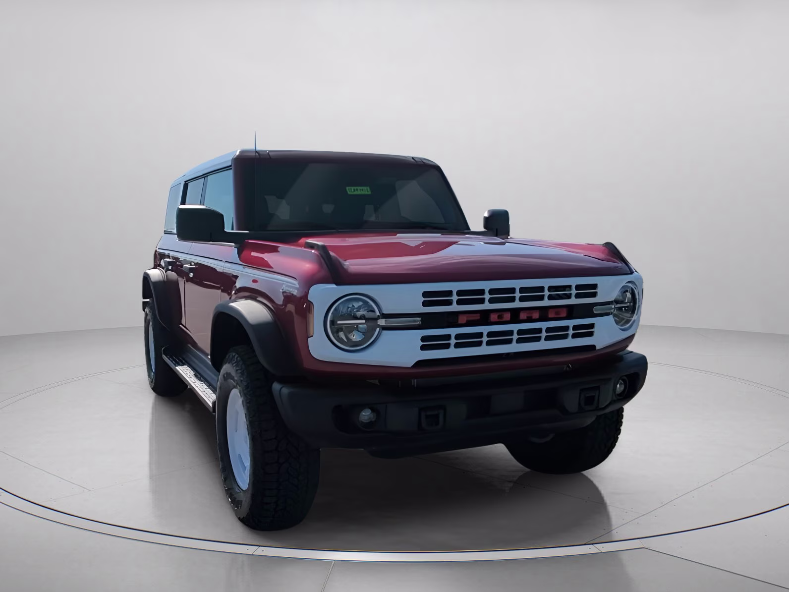 2026 Ruby Red Metallic Tinted Clearcoat Ford Bronco Heritage Edition 4X4 Convertible