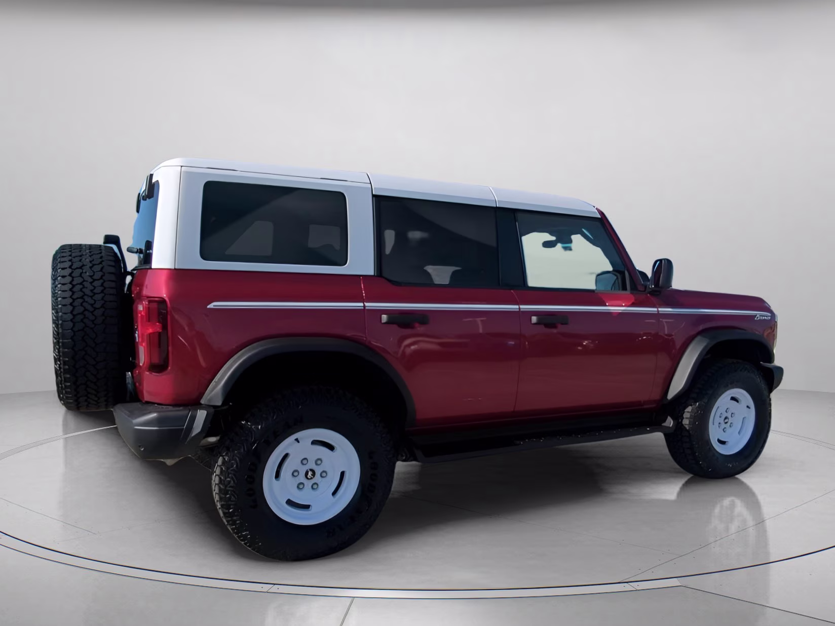 2026 Ruby Red Metallic Tinted Clearcoat Ford Bronco Heritage Edition 4X4 Convertible