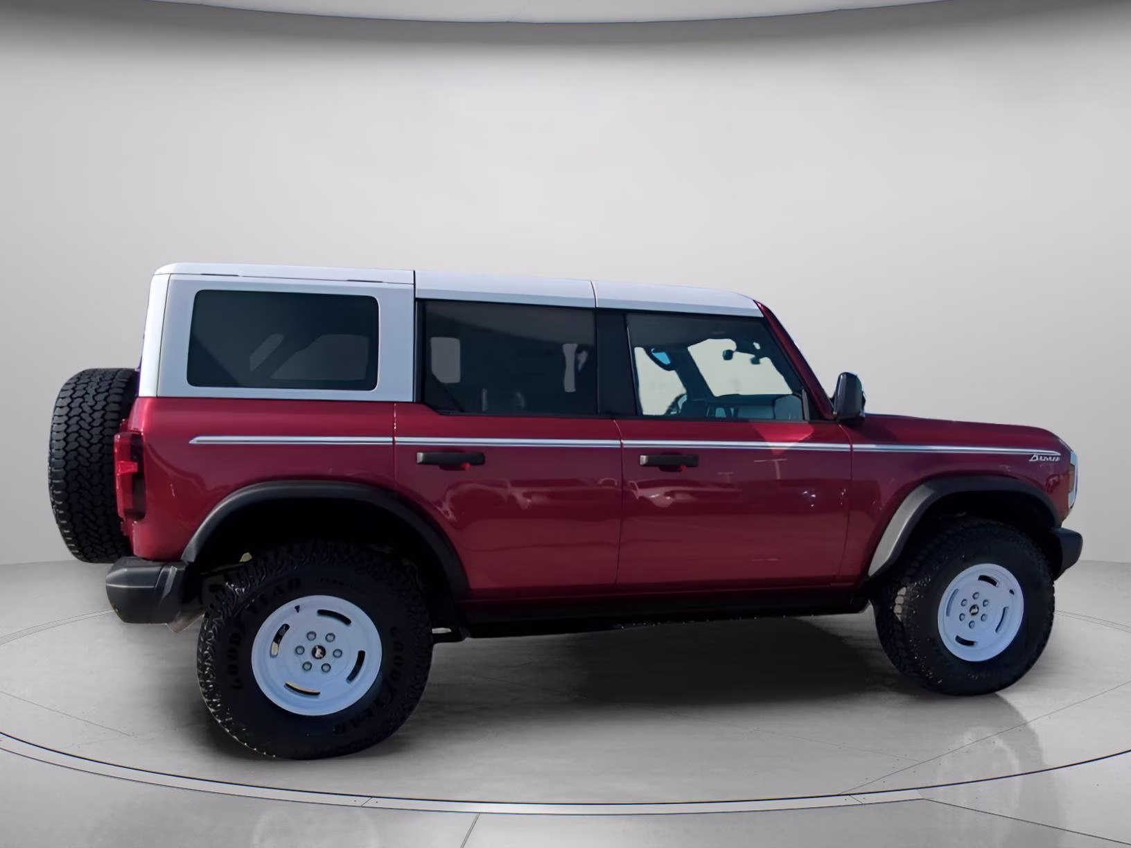 2026 Ruby Red Metallic Tinted Clearcoat Ford Bronco Heritage Edition 4X4 Convertible