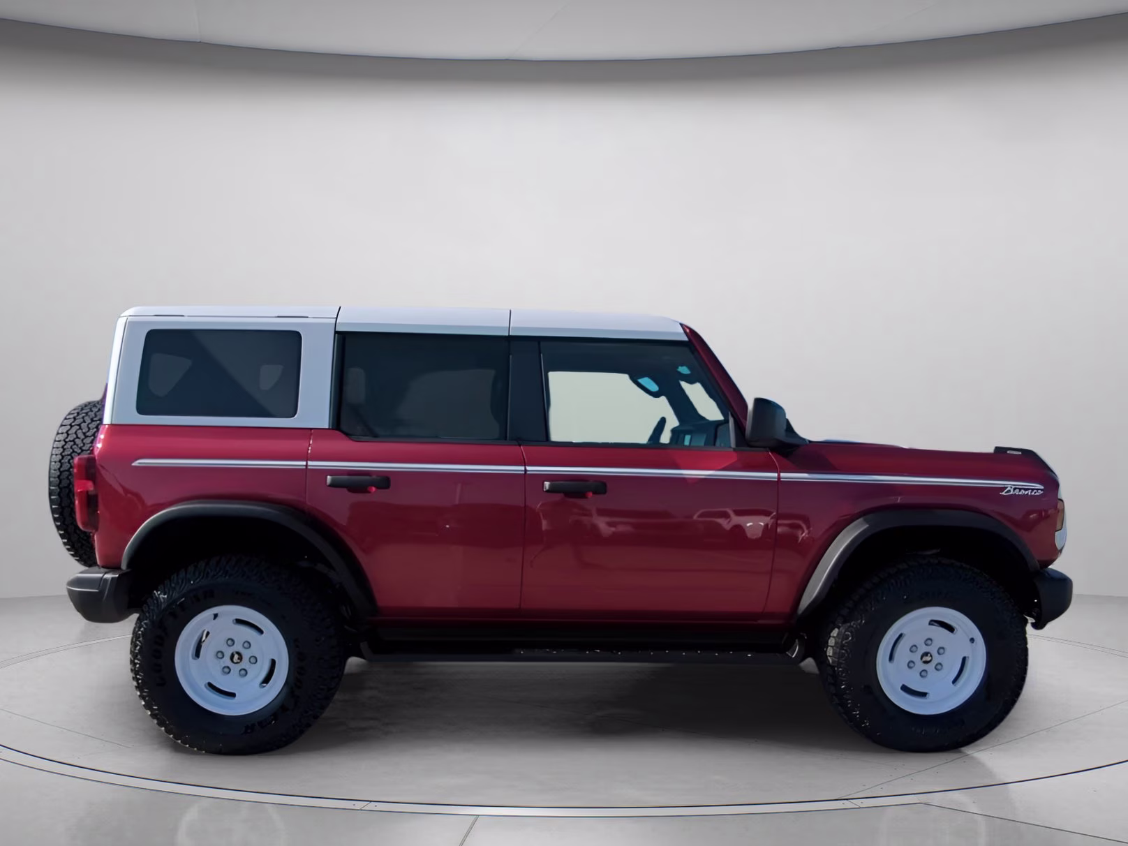 2026 Ruby Red Metallic Tinted Clearcoat Ford Bronco Heritage Edition 4X4 Convertible