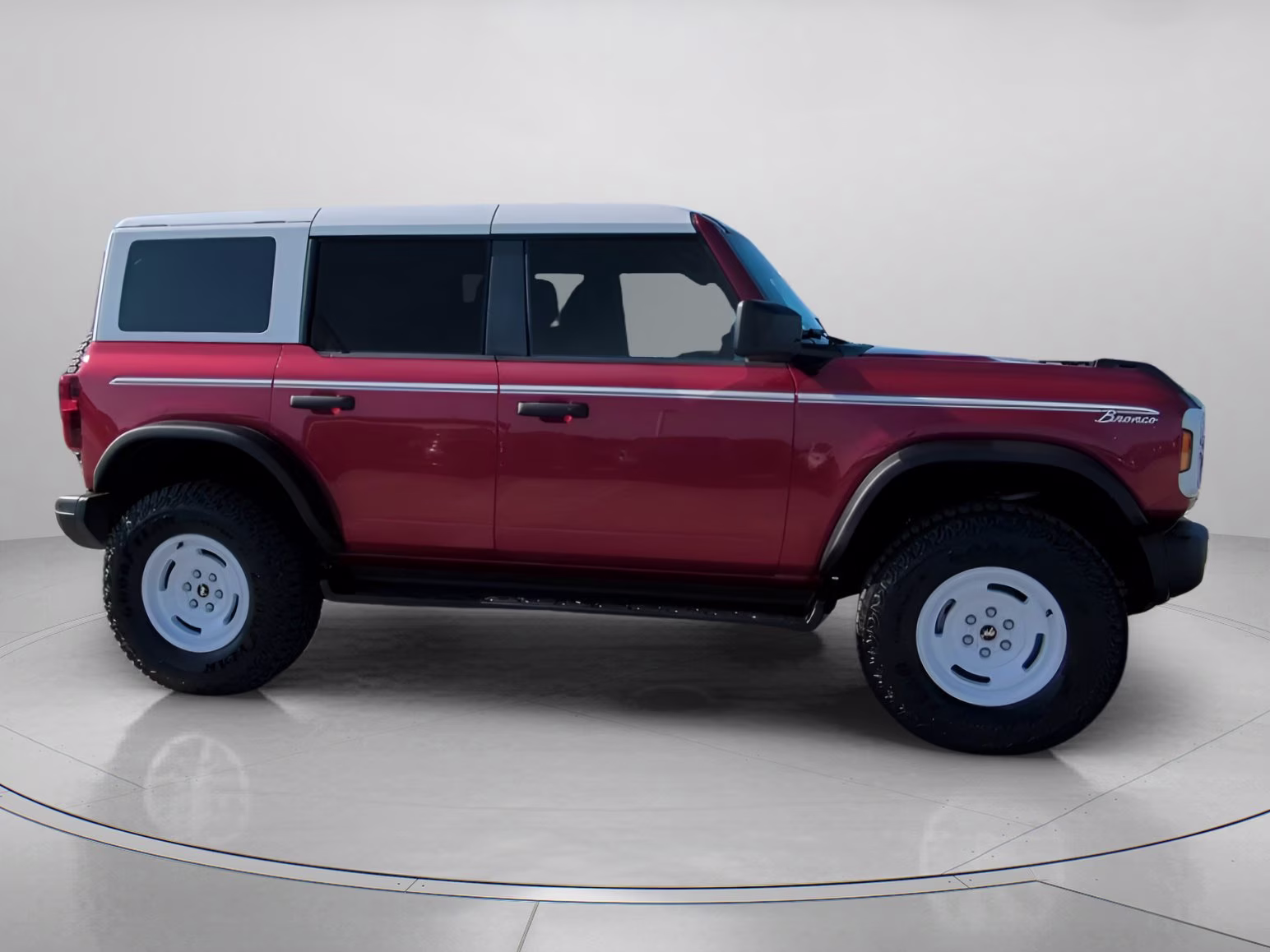 2026 Ruby Red Metallic Tinted Clearcoat Ford Bronco Heritage Edition 4X4 Convertible