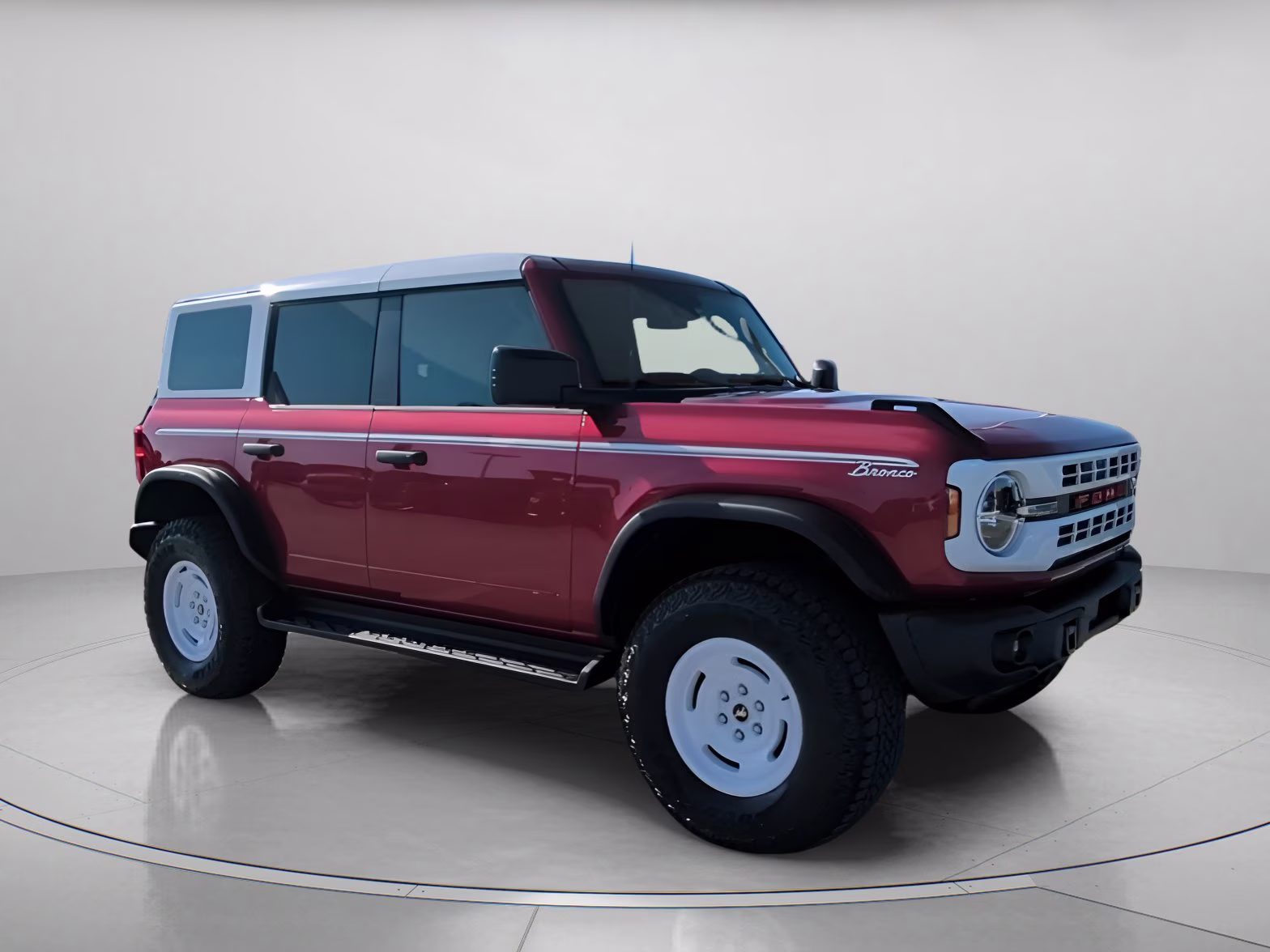 2026 Ruby Red Metallic Tinted Clearcoat Ford Bronco Heritage Edition 4X4 Convertible