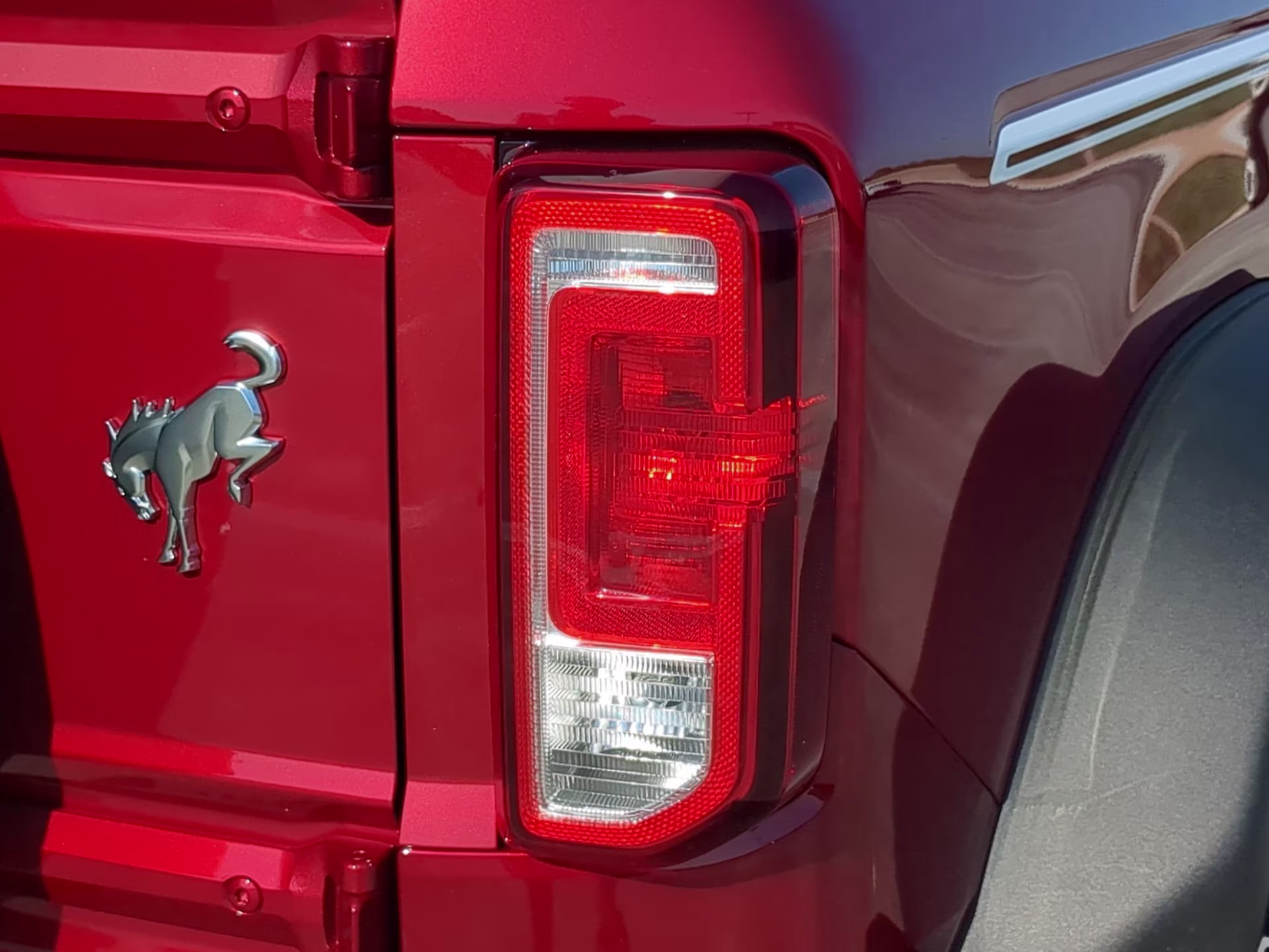 2026 Ruby Red Metallic Tinted Clearcoat Ford Bronco Heritage Edition 4X4 Convertible
