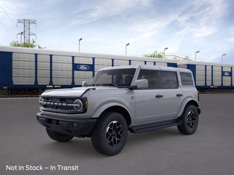 2026 Avalanche Gray Ford Bronco Outer Banks 4X4 Convertible