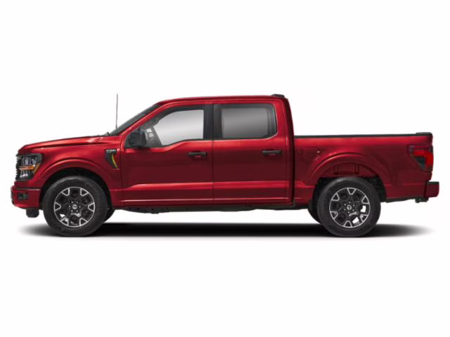 2026 Ruby Red Metallic Ford F-150 STX Crew Cab Pickup 4X4 Truck