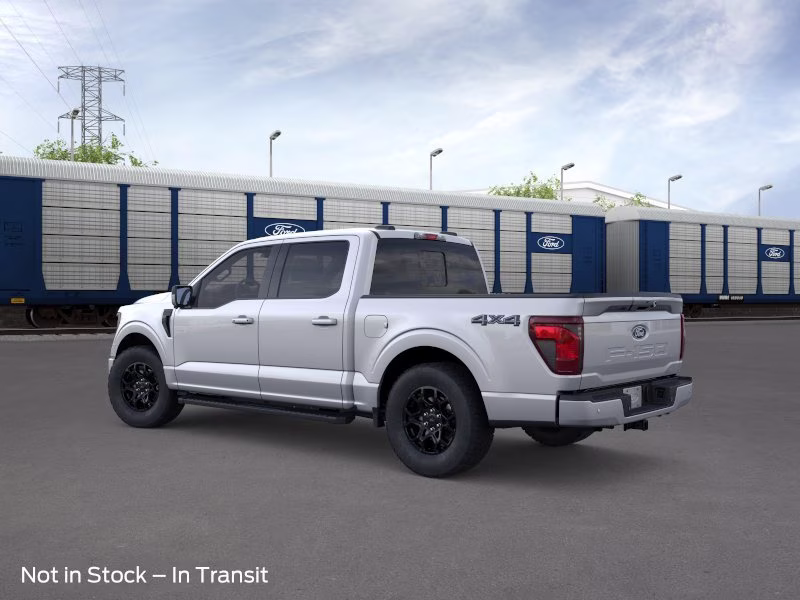 2026 Iconic Silver Metallic Ford F-150 XLT Crew Cab Pickup 4X4 Truck
