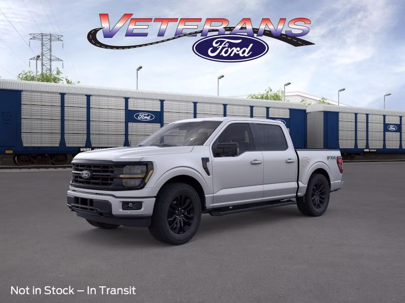 2026 Iconic Silver Metallic Ford F-150 XLT Crew Cab Pickup 4X4 Truck