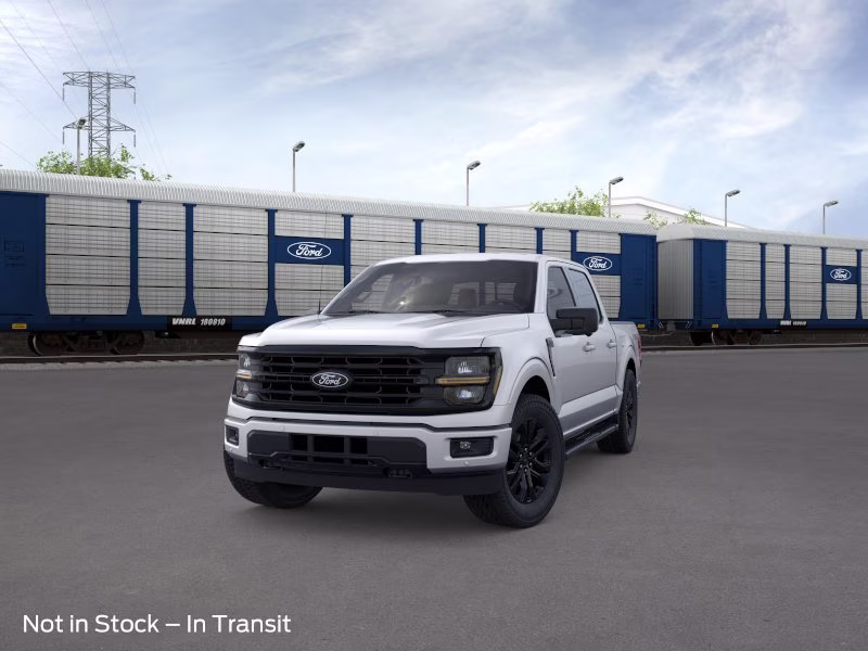 2026 Iconic Silver Metallic Ford F-150 XLT Crew Cab Pickup 4X4 Truck