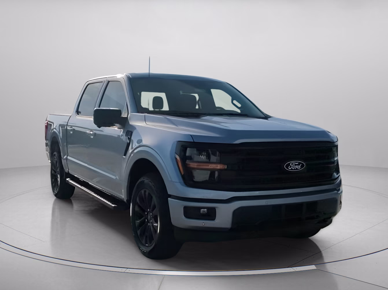 2026 Iconic Silver Metallic Ford F-150 XLT Crew Cab Pickup 4X4 Truck