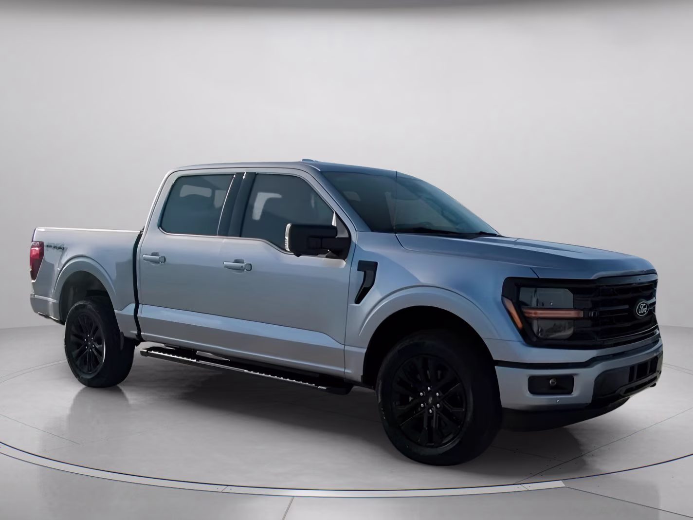 2026 Iconic Silver Metallic Ford F-150 XLT Crew Cab Pickup 4X4 Truck