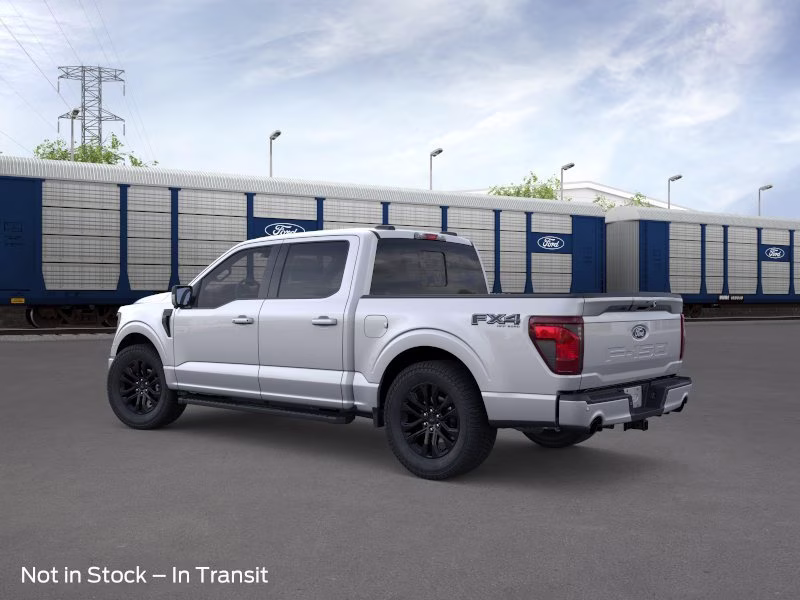 2026 Iconic Silver Metallic Ford F-150 XLT Crew Cab Pickup 4X4 Truck